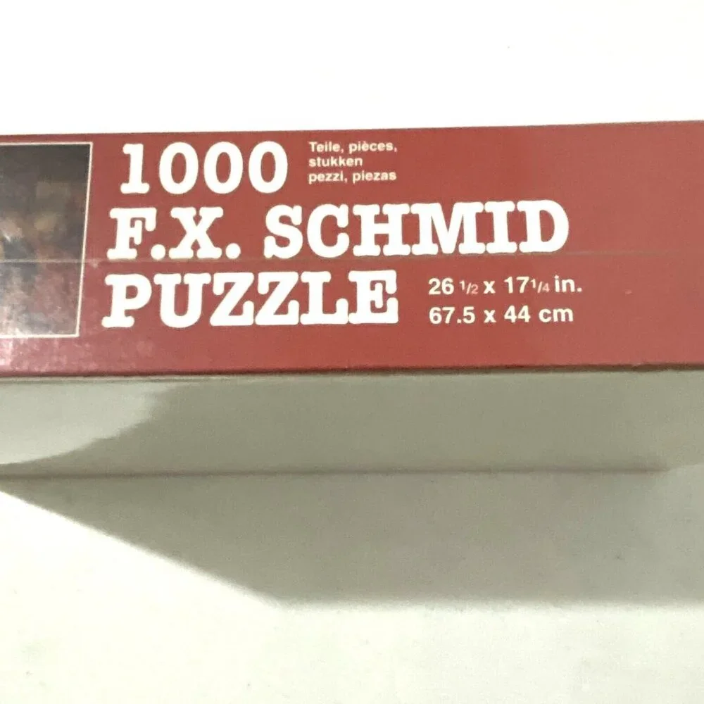 FX Schmid Baptism of Pocahontas 1000 Piece Jigsaw Puzzle